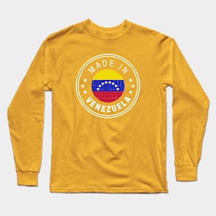 Made In Venezuela Long Sleeve T-Shirt